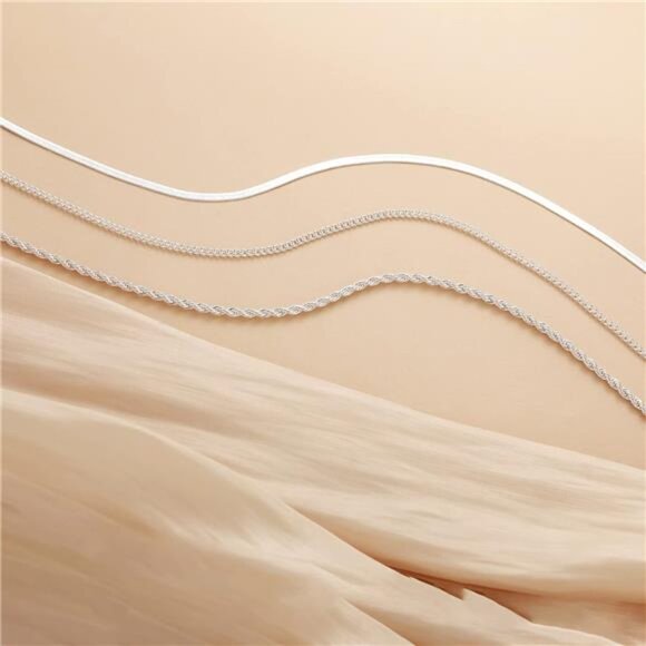 Necklace for Women,Dainty Gold Necklace,14k Gold Plated - Picture 5 of 7